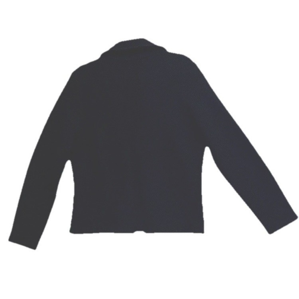 Office Siren Corpcorev Classic 100% Wool Cardigan Don Caster Ladies Sz L - Picture 2 of 3